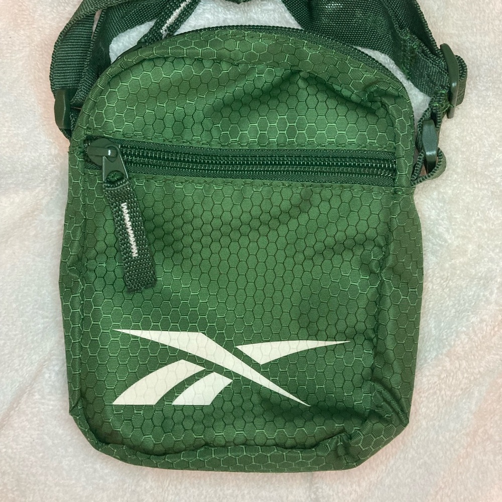 REEBOK Small Purse or Bag in Forest Green Color
